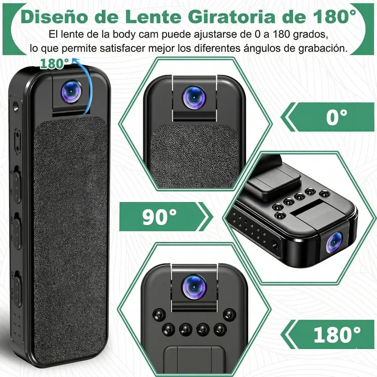 Cámara corporal espía📸🎥