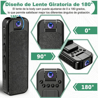 Cámara corporal espía📸🎥