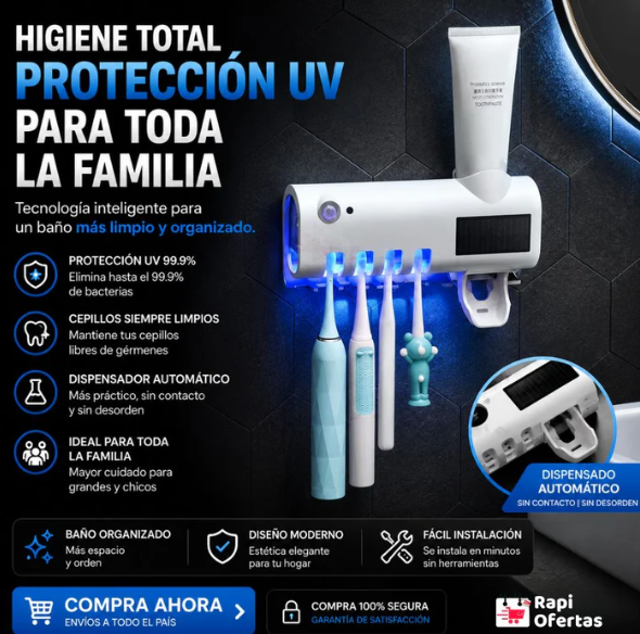 Dispensador de crema dental🦷🪥