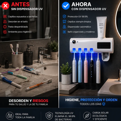 Dispensador de crema dental🦷🪥