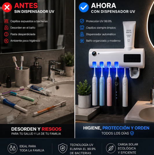 Dispensador de crema dental🦷🪥