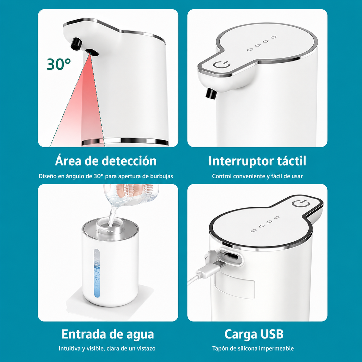 Dispensador de jabón automático🧼🫧