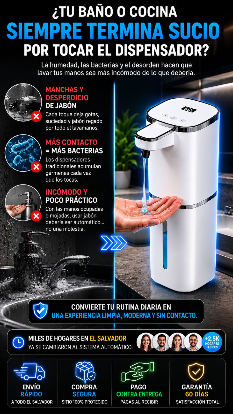 Dispensador de jabón automático🧼🫧