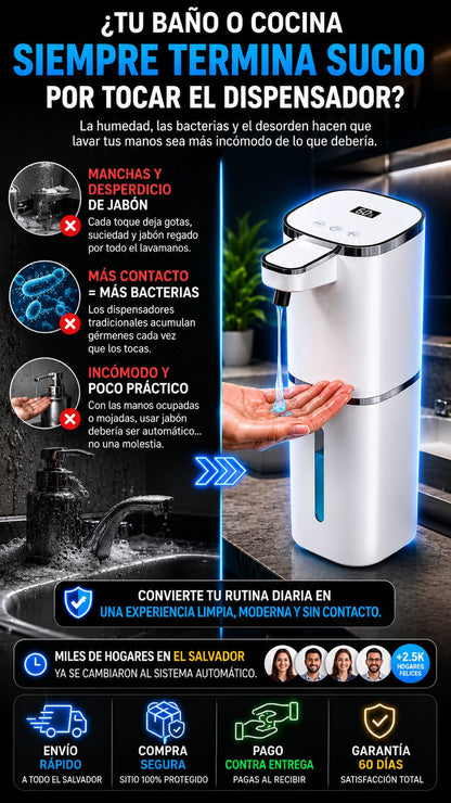Dispensador de jabón automático🧼🫧