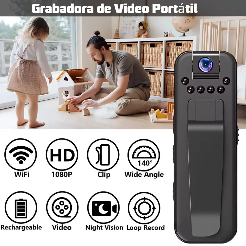 Cámara corporal espía📸🎥